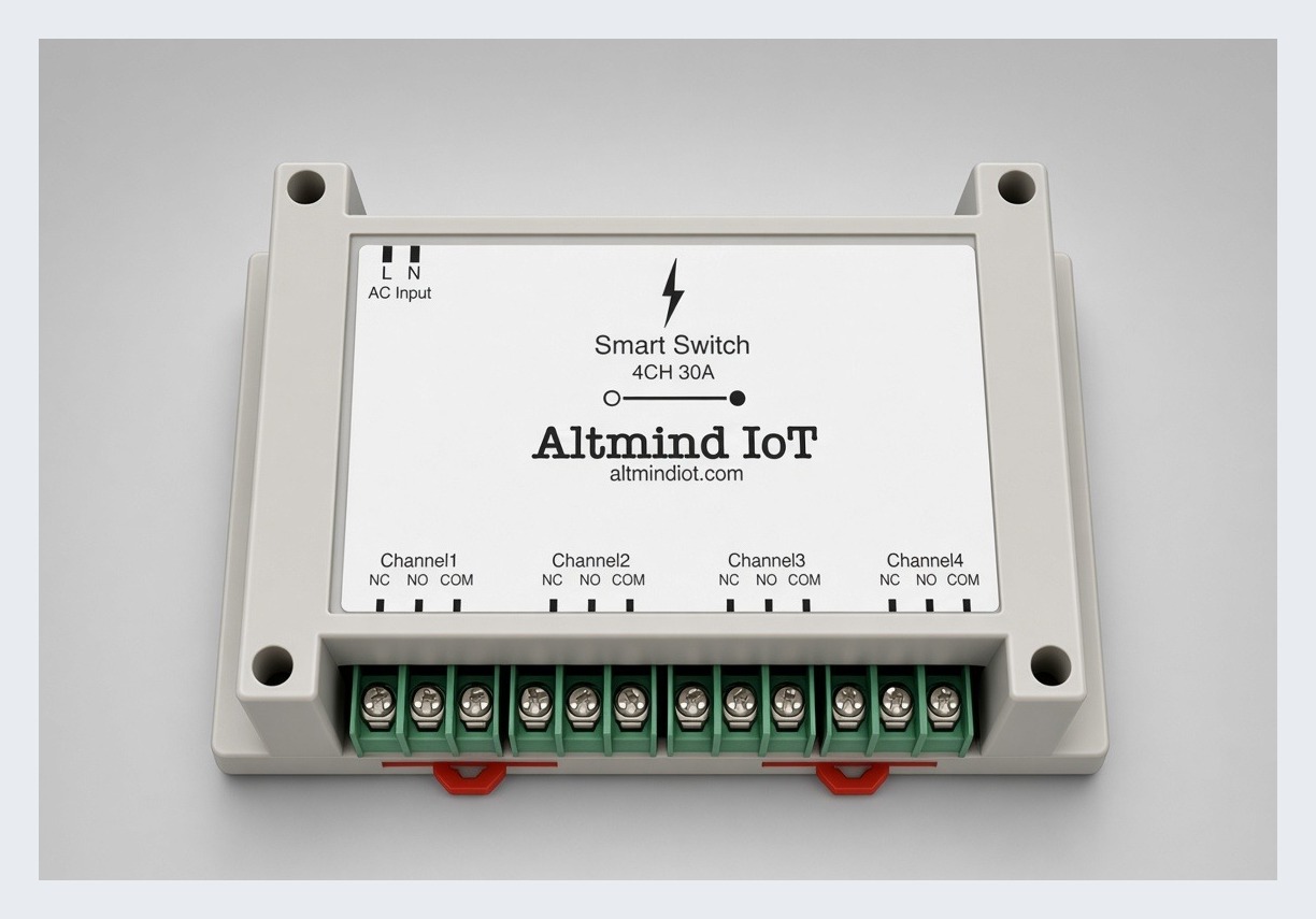 Altmind IoT Smart Switch 4CH 30A